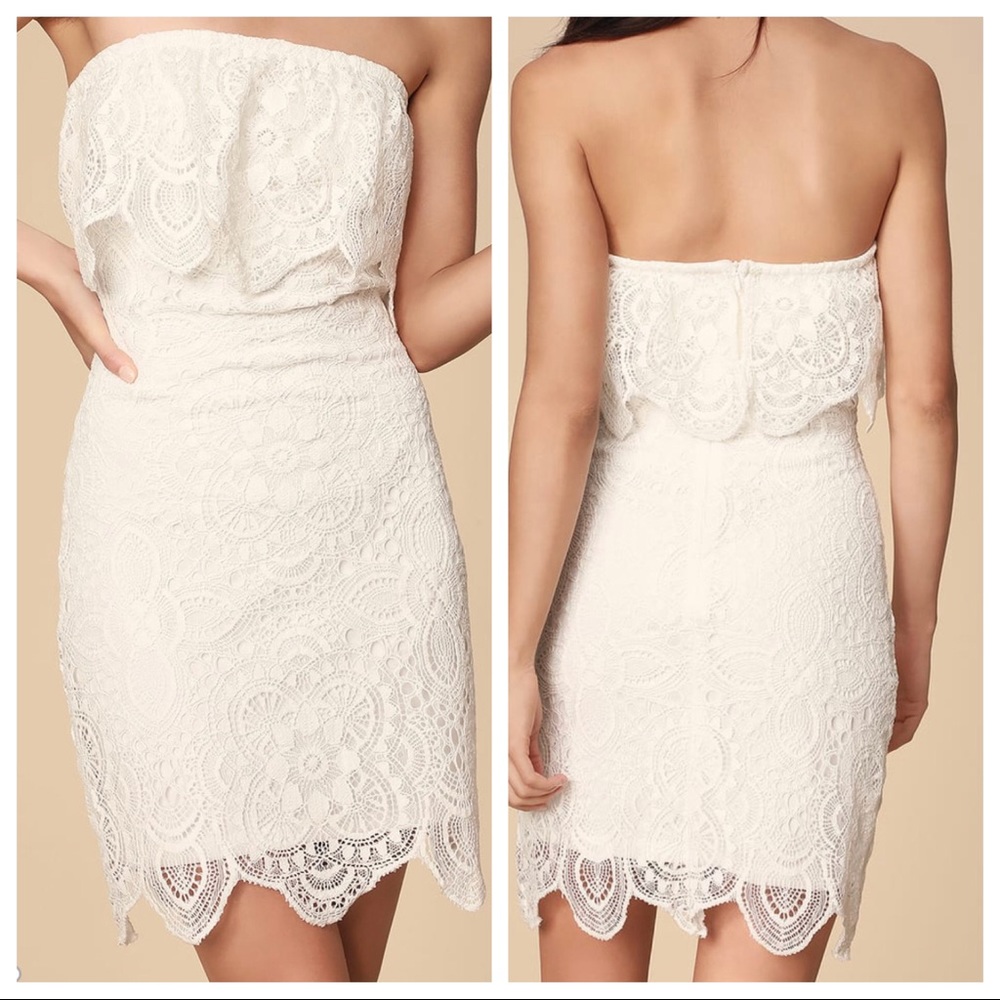 BB Dakota A Lace Of You Mini Dress